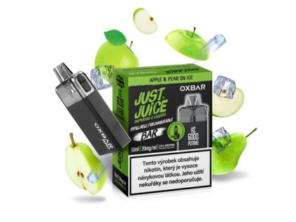 Elektronická cigareta: Just Juice OXBAR RRD (Apple & Pear On Ice)