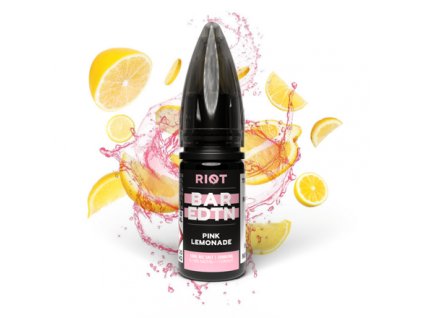 E-liquid Riot BAR EDTN Salt 10ml / 5mg: Pink Lemonade (Růžová limonáda)