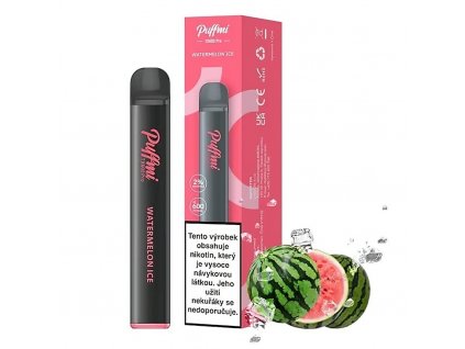 Puffmi TX600 Pro - Watermelon ICE, produktový obrázek.