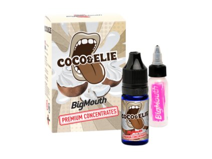 Příchuť Big Mouth: Coco & Elie (Kokosové sušenky) 10ml