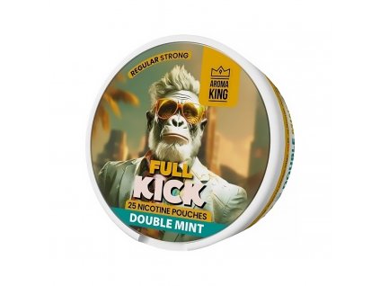 Aroma King Full Kick - nikotinové sáčky - Double Mint - 20mg /g, produktový obrázek.