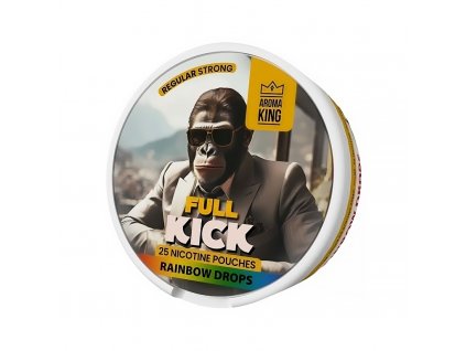 Aroma King Full Kick - nikotinové sáčky - Rainbow Drops - 20mg /g, produktový obrázek.