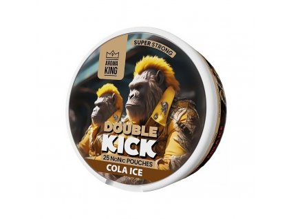 Aroma King Double Kick - NoNic sáčky - Cola ICE - 10mg /g, produktový obrázek.