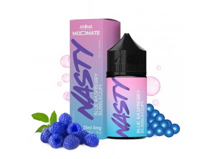 Nasty Juice ModMate - Shake & Vape - Blue Raspberry Bubblegum - 20ml, produktový obrázek.