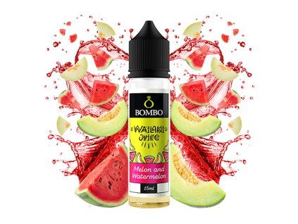 Příchuť Bombo Wailani Juice S&V: Melon and Watermelon (Melounový mix) 15ml