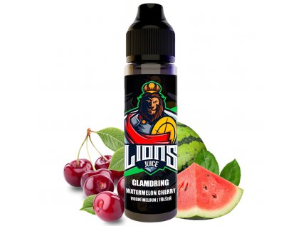 Lions Juice - S&V - Glamdring (Vodní meloun s třešní) - 10ml, produktový obrázek.