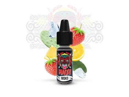 Příchuť Maori: Moko (Ledový citron, jahoda a kaktus) objem 10ml