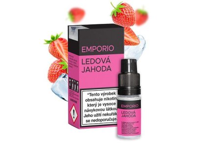 Emporio Ledová jahoda 10ml intenzita nikotinu 3mg