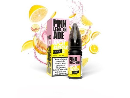 Riot BAR EDTN Salt Pink Lemonade (Růžová limonáda) 10ml 5mg