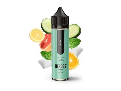 Příchuť ProVape Heroes S&V: Bond (Máta, citrusy, okurka) objem 10ml