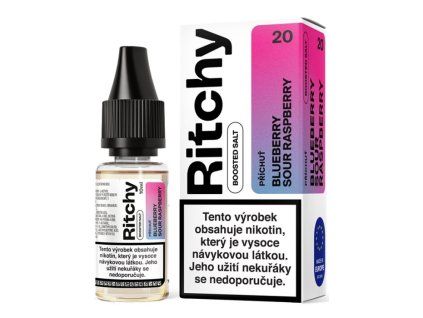 liquid ritchy salt blueberry sour raspberry 10ml 10mg