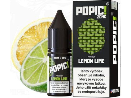 liquid popic salt lemon lime 10ml 20mg