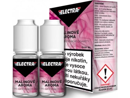 Liquid ELECTRA 2Pack Raspberry 2x10ml - 0mg (Malina)