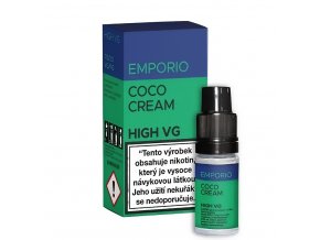 Liquid Emporio HIGH VG - Coco Cream - 10ml - 1,5mg