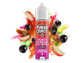 Pukka Juice - Shake & Vape - Blackcurrant Fuji Apple (Černý rybíz a jablko fuji) - 18ml, produktový obrázek.
