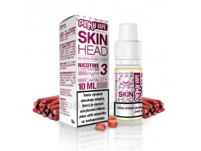 E-liquid Pinky Vape 10ml / 0mg: Skin Head (Rebarbora)
