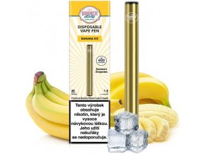 Dinner Lady Vape Pen elektronická cigareta Banana Ice 20mg