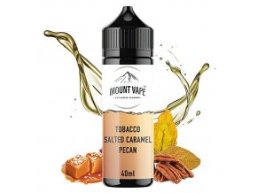 Mount Vape - Shake & Vape - Tobacco Salted Caramel Pecan - 40ml, produktový obrázek.