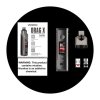 Elektronická cigareta: VooPoo Drag X Pod Kit (Marsala)