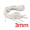 Křemíkový knot (Silica Rope / Wick) 3mm (1m)