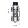 Clearomizér Vapefly Gunther Subohm Tank (5ml) (Stříbrná)