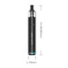 Elektronická cigareta: GeekVape Wenax S3 Pod Kit (1100mAh) (Classic Black)