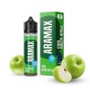 Příchuť Aramax S&V: Cool Green Apple (Chladivé zelené jablko) objem 12ml tabáková nálepka Kolek Q