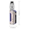 GeekVape Aegis Solo 3 Built-in Kit s Z Subohm 2021 Tank (Golden Blue)