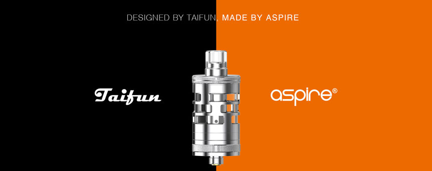 Clearomizer aSpire Nautilus GT Mini, spolupráce s Taifun 2