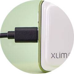 Oxva Xlim SQ Pro, USB-C nabíjení.