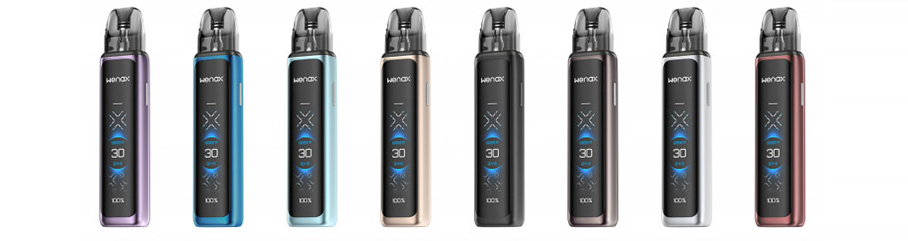 Geekvape Wenax Q Ultra Pod Kit, barevné variace.