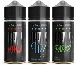 Infamous Originals shake and vape příchuť 60ml – parametry a specifikace