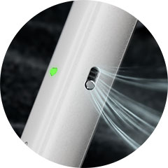 Innokin Endura V, regulace Airflow.