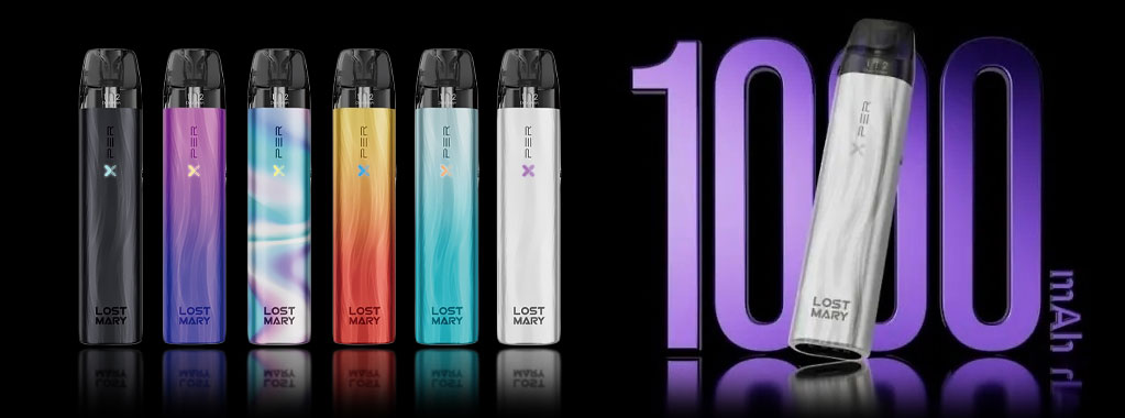 Lost Mary XPER, barevné varianty.