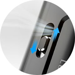 Lost Vape Thelema Nano Pod Kit, airflow.