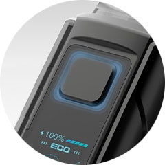 Lost Vape Thelema Nano Pod Kit, uživatelské rozhraní.