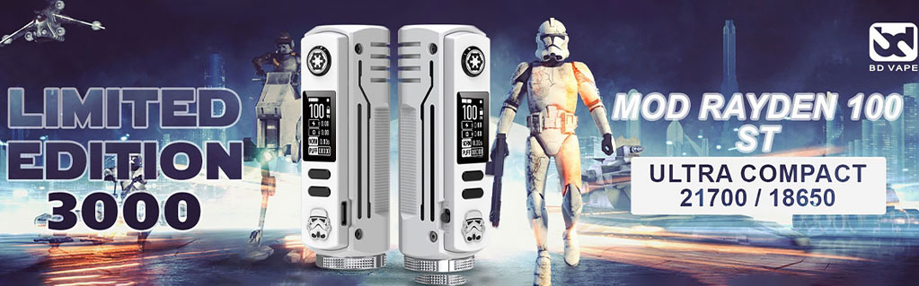 Mod Rayden 100 ST Limited Edition V1.5, banner.