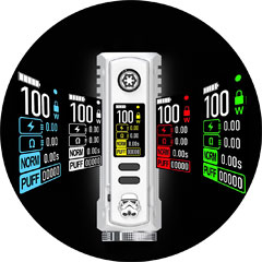 Mod Rayden 100 ST Limited Edition V1.5, displej.