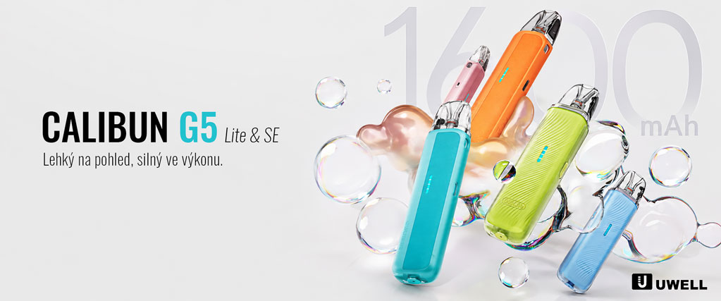 Moderní technologie PRO-FOCS 4.0 Uwell Caliburn G5 Lite