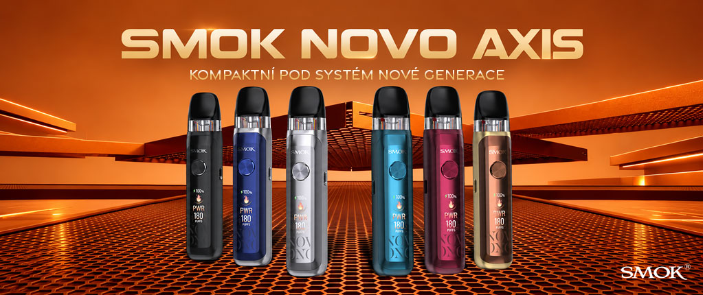 Moderní technologie TFT displej SMOK Novo Axis