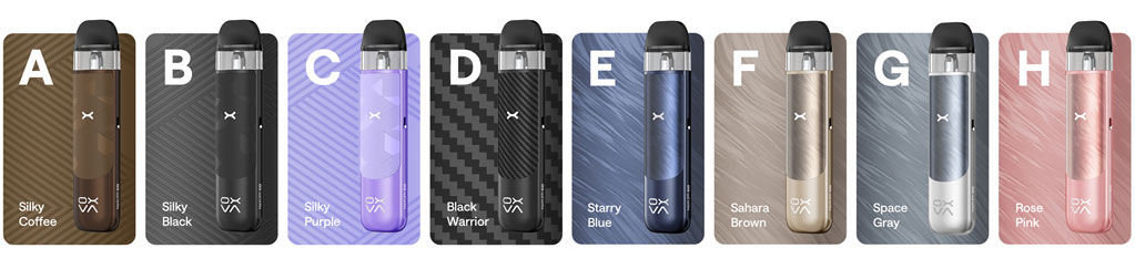 OXVA NeXLIM Go - barevné variace