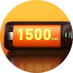 OXVA NeXLIM integrovaná baterie 1500 mAh s celodenní výdrží a rychlým nabíjením