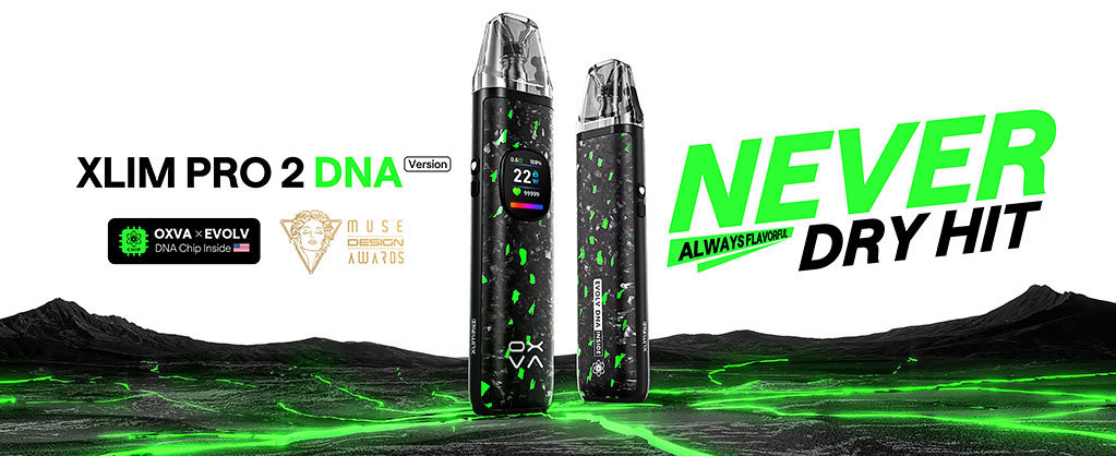 OXVA Xlim Pro 2 DNA s revolučními technologiemi a Evolv čipsetem