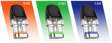 Parametry náhradní cartridge SMOK NOVO SLR 2.0 Meshed 2 ml 0,6 Ω