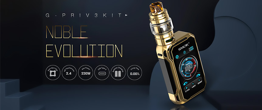 Propracovaný chipset Smoktech G-Priv 3