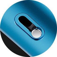 Duální airflow systém pro nastavení tuhosti potahu u elektronické cigarety Uwell Caliburn G4 Mini