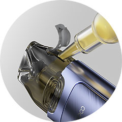 Voopoo Vmate MAX, plnění Pod Cartridgí.