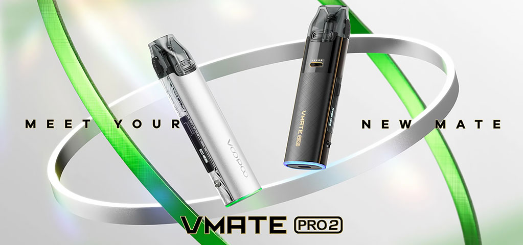VooPoo Vmate Pro 2 luxusní design a barevné varianty elektronické cigarety