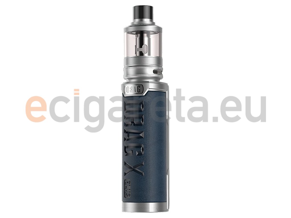 VOOPOO Drag X Plus Professional Edition Full Kit - Silver Blue, produktový obrázek.