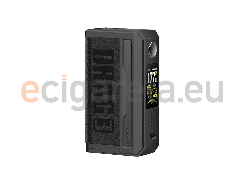 VOOPOO DRAG 3 - 177W - Easy Grip (Black), produktová fotografie.